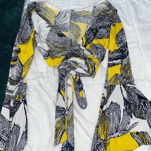 Wide leg pant set